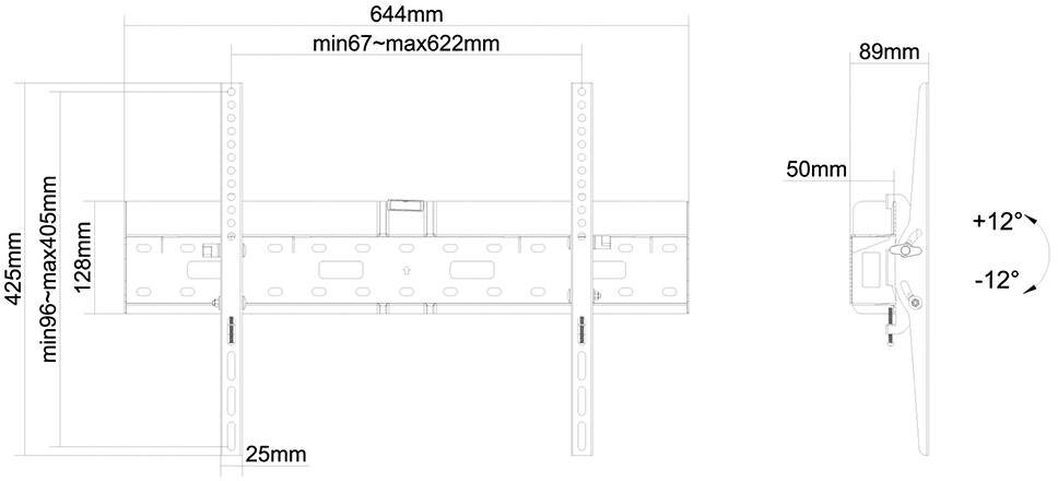 NEOMOUNTS Flat Screen Wall Mount tiltabl hind ja info | Teleri seinakinnitused ja hoidjad | kaup24.ee