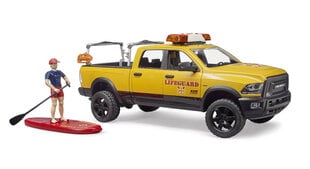 Bruder Dodge RAM heli ja valgusega, vetelpäästekomplektiga hind ja info | Poiste mänguasjad | kaup24.ee