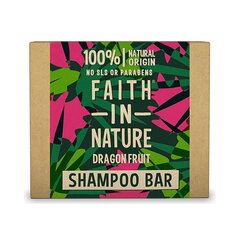 Faith in Nature juukseid elustav tahke šampoon draakoniviljaga, 85g цена и информация | Шампуни | kaup24.ee