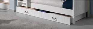 Подкроватный ящик Lewis, белый цена и информация | Выдвижные ящики, ящики для постельного белья | kaup24.ee