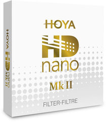 Hoya filter UV HD Nano Mk II 49 мм цена и информация | Фильтр | kaup24.ee