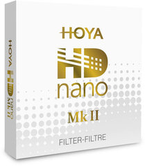 Hoya фильтр круговой поляризации HD Nano Mk II 62 мм цена и информация | Фильтр | kaup24.ee