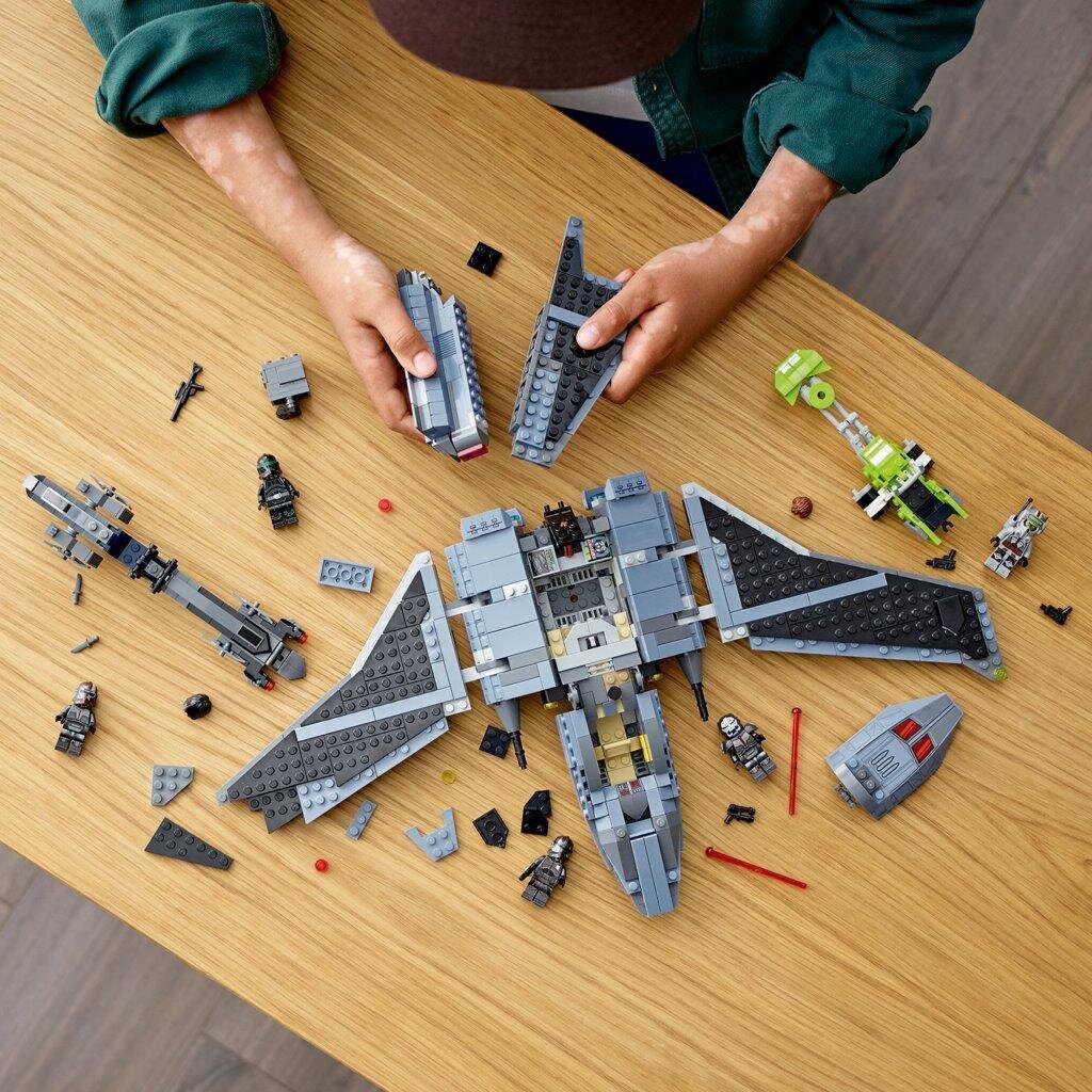 75314 LEGO® Star Wars 75314 The Bad Batch-i ründesüstik цена и информация | Klotsid ja konstruktorid | kaup24.ee