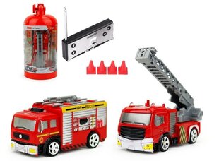 Puldiauto Mini Firetruck 1:58 цена и информация | Игрушки для мальчиков | kaup24.ee