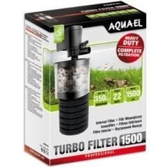 Sisemine filter Aquael Turbo filter 1500 цена и информация | Аквариумы и оборудование | kaup24.ee