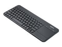 Juhtmevaba klaviatuur Logitech K400 Plus AZERTY - FRA цена и информация | Клавиатуры | kaup24.ee