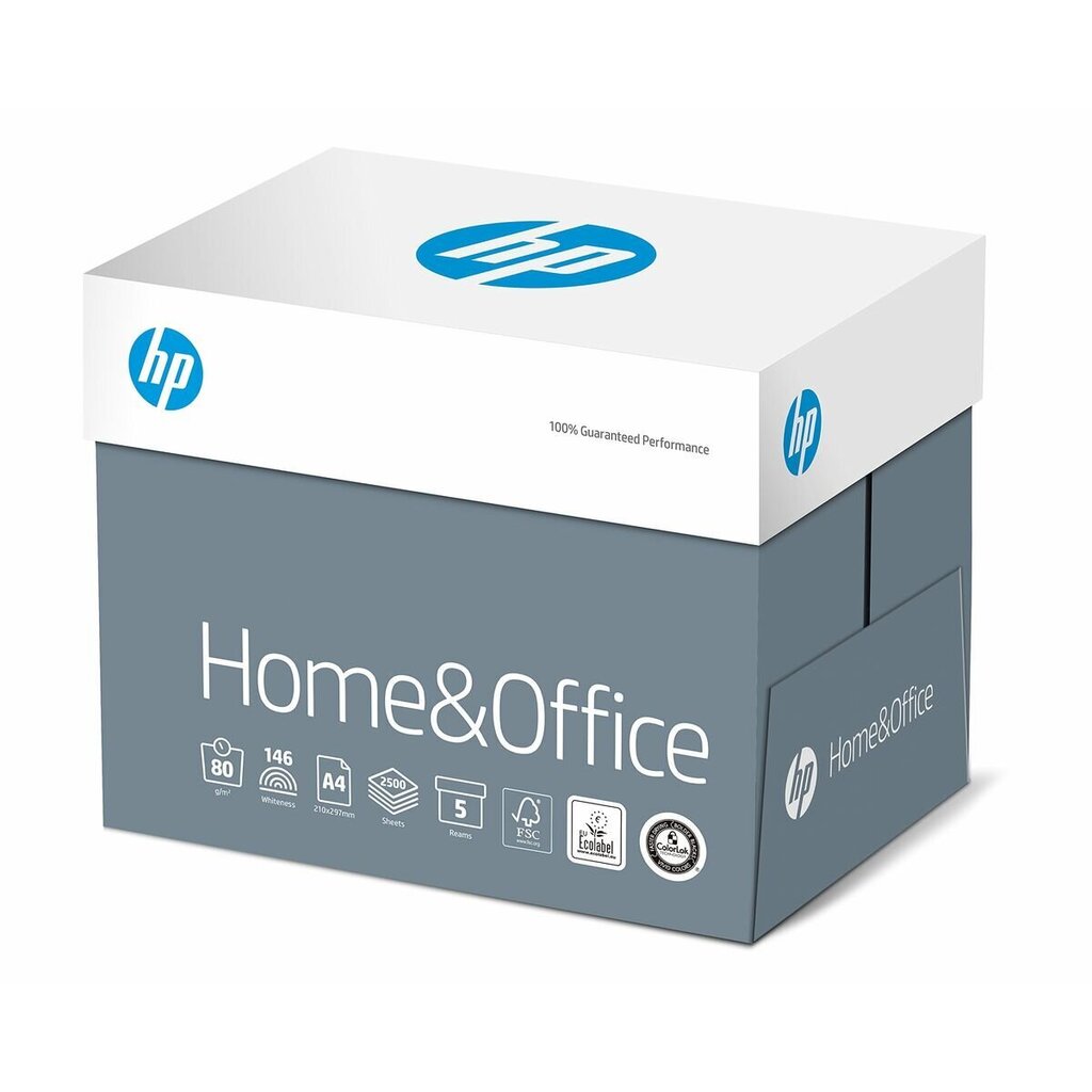 Universaalne A4 paber HP Home & Office, 80 g/m², 500 lehte, CHP150 hind ja info | Printeritarvikud | kaup24.ee