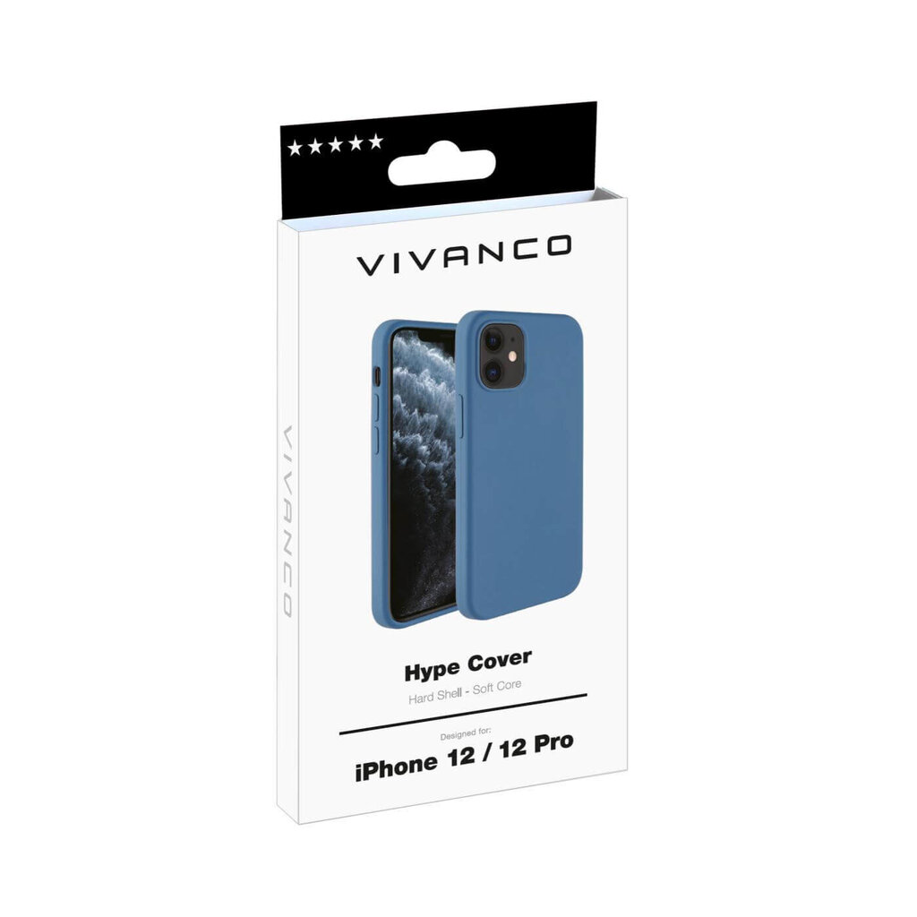 VIVANCO Hype Silic.Cover iP12/12Pro Blue hind ja info | Telefoni kaaned, ümbrised | kaup24.ee