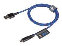 xtorm CS010 Solid Blue Cable Micro USB 100cm цена и информация | Кабели и провода | kaup24.ee