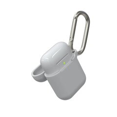 Apple Airpods Защитный силиконовый чехол на футляр для наушников GEAR4 Apollo Apple Airpod, белый
 цена и информация | Наушники | kaup24.ee