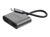 Адаптер Linq 4in1 USB-C цена и информация | Адаптеры и USB-hub | kaup24.ee