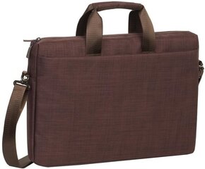 Sülearvutikott 15,6'' pruun Rivacase/6 цена и информация | Рюкзаки, сумки, чехлы для компьютеров | kaup24.ee