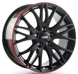 Cms C8 Black red gloss hind ja info | Veljed | kaup24.ee