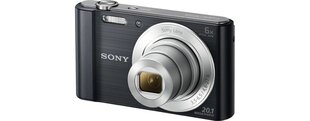 Sony 6x suumina kompaktkaamera DSC-W810, must цена и информация | Фотоаппараты | kaup24.ee