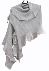 Льняной шарф, серый цена и информация | Воротник из шерсти мерино/ шарф серый InAvati AC010195-1 | kaup24.ee