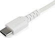 STARTECH 1m USB-C Cable White цена и информация | Mobiiltelefonide kaablid | kaup24.ee