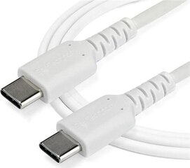 STARTECH 1m USB-C Cable White цена и информация | Кабели для телефонов | kaup24.ee