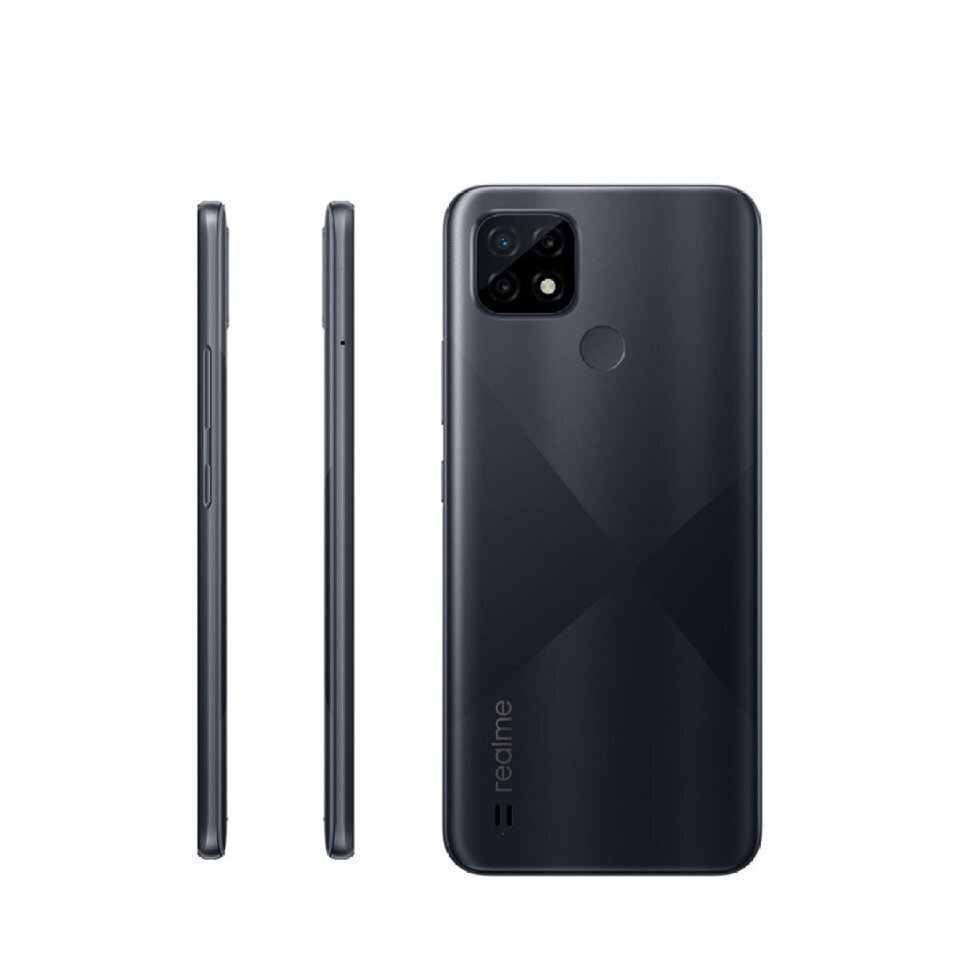 Nutitelefon Realme C21 4/64GB Cross Black hind ja info | Telefonid | kaup24.ee