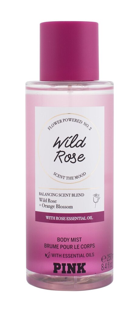 Kehasprei Victoria's Secret Pink Wild Rose, 250 ml цена и информация | Lõhnastatud kosmeetika naistele | kaup24.ee