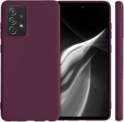 Hallo Liquid Silicone Back Case silikoonist telefoniümbris Samsung Galaxy A42 5G Bordo hind ja info | Telefoni kaaned, ümbrised | kaup24.ee