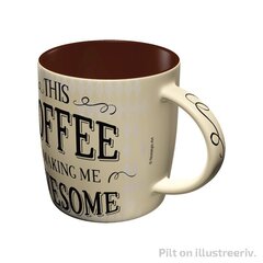 Kruus This coffee is making me awesome цена и информация | Стаканы, фужеры, кувшины | kaup24.ee