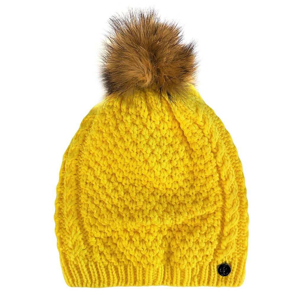 Huppa talvemüts ASH, kollane hind ja info | Naiste mütsid ja peapaelad | kaup24.ee