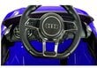 Elektriline sportauto lastele Audi R8 Spyder, sinine hind ja info | Laste elektriautod | kaup24.ee