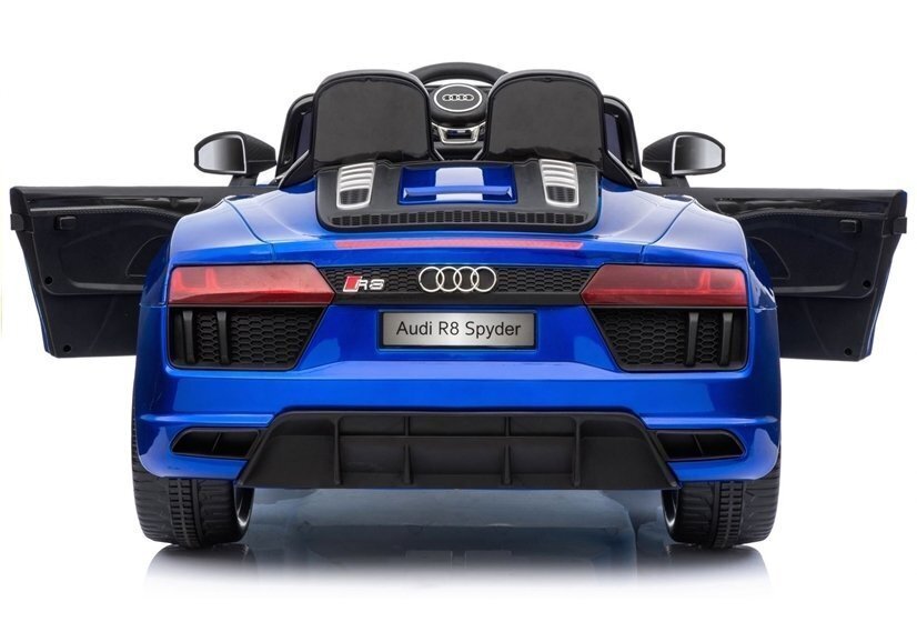 Elektriline sportauto lastele Audi R8 Spyder, sinine hind ja info | Laste elektriautod | kaup24.ee