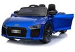 Elektriline sportauto lastele Audi R8 Spyder, sinine hind ja info | Laste elektriautod | kaup24.ee