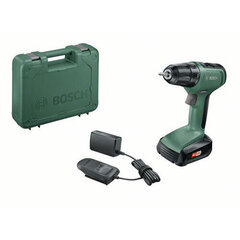 Akukruvikeeraja Bosch UniversalDrill18 (1x1,5Ah) цена и информация | Шуруповерты, дрели | kaup24.ee