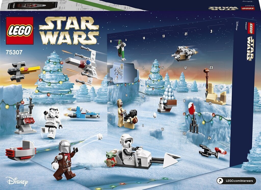 75307 LEGO® Star Wars advendikalender hind ja info | Poiste mänguasjad | kaup24.ee