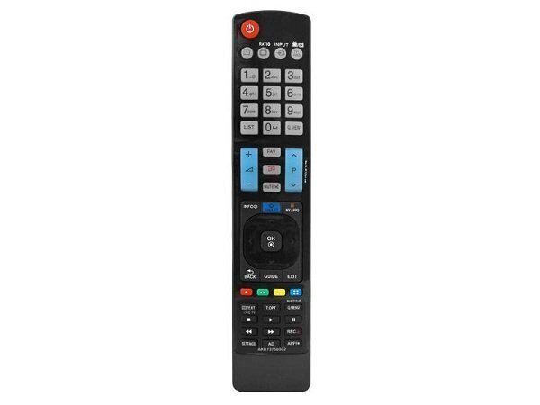 HQ LXP6502 TV remote control LG AKB73756502 Black цена и информация | Smart TV tarvikud | kaup24.ee