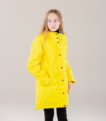 Huppa tüdrukute soojustatud kevad-sügis parka JANELLE 1 140g, kollane цена и информация | Зимняя одежда для детей | kaup24.ee