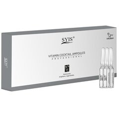 Vitamiinikokteil - ampullid SYIS VITAMIN COCKTAIL AMPOULES PROFESSIONAL, 10 x3 ml hind ja info | Näoõlid, seerumid | kaup24.ee