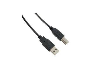 4world - Kabel USB 2.0 | A-B M/M | 1,8m | ferryt | czarny hind ja info | Kaablid ja juhtmed | kaup24.ee