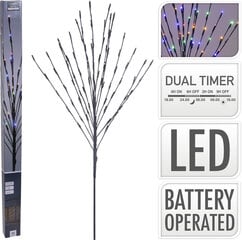 LED valgustusega dekoratiivne puu 110cm цена и информация | Рождественские украшения | kaup24.ee