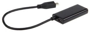 Gembird адаптер MHL - HDMI/Micro USB (BF)(5pin) цена и информация | Адаптеры и USB-hub | kaup24.ee