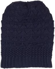 Женская шапка JACK WOLFSKIN Highloft Knit Cap Women, синяя цена и информация | Мужские шарфы, шапки, перчатки | kaup24.ee