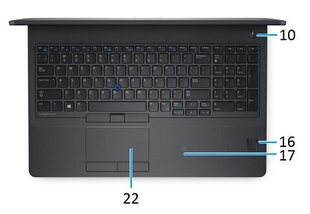 Dell Latitude E5570 i5-6200U 15.6 HD 8GB 240GB Win10 PRO hind ja info | Sülearvutid | kaup24.ee