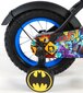 Laste jalgratas Batman 12, must hind ja info | Jalgrattad | kaup24.ee
