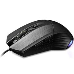 CANYON Gaming Mouse CND-SGM5 (Wired, Optical 400/800/1600/3200 dpi, 125/500/1000Hz, 3600 fps, 30g, 6 btn, USB,), Graphite hind ja info | Hiired | kaup24.ee