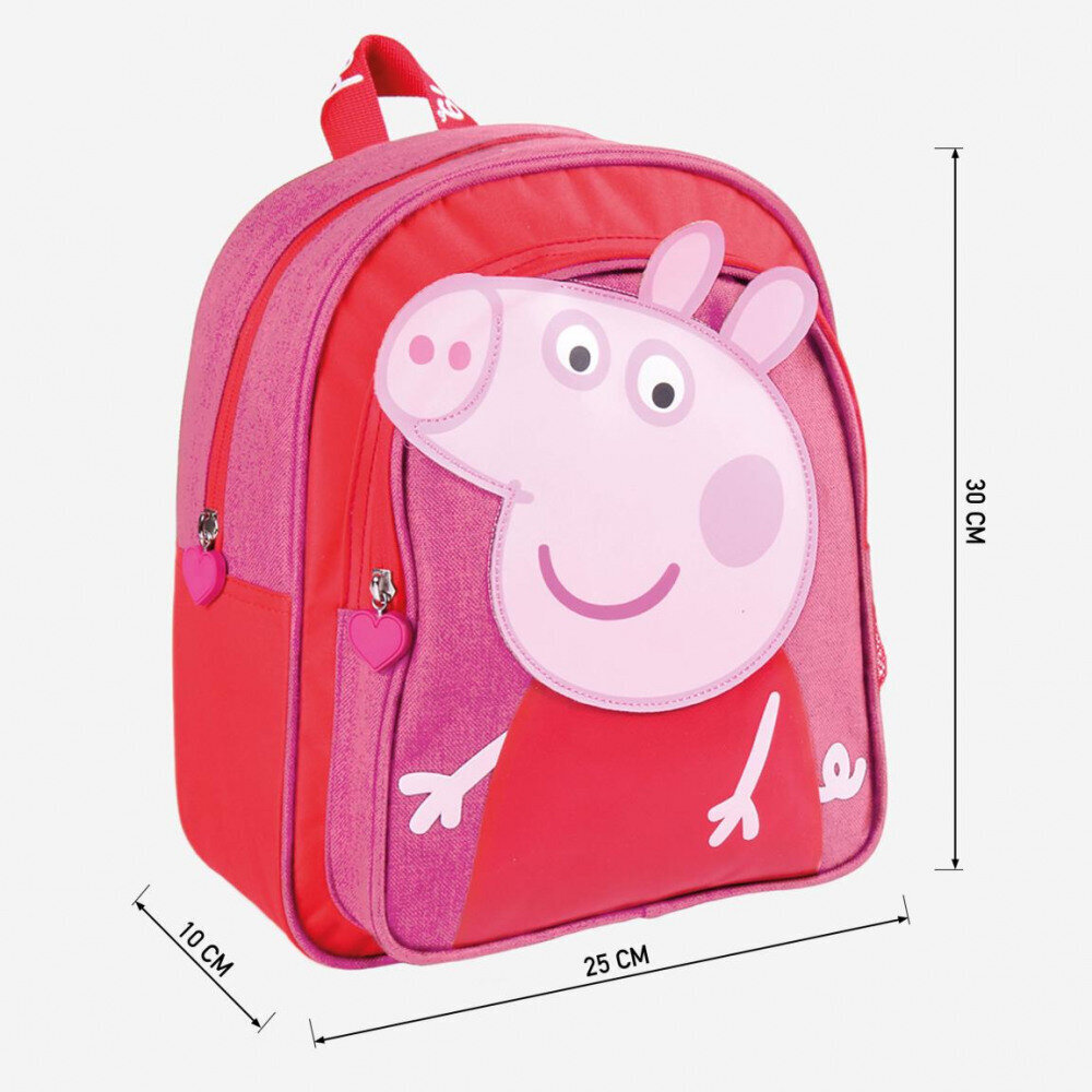 PEPPA PIG - laste seljakott, roosa hind ja info | Koolikotid, sussikotid | kaup24.ee