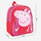 PEPPA PIG - laste seljakott, roosa цена и информация | Koolikotid, sussikotid | kaup24.ee