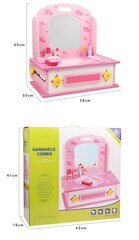 Puidust tualettlaud ja köök "kaks ühes" hind ja info | Tüdrukute mänguasjad | kaup24.ee