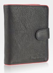 Кошелек мужской кожаный Pierre Cardin Tumble 326A RFID, черный + красный цена и информация | Мужские кошельки | kaup24.ee