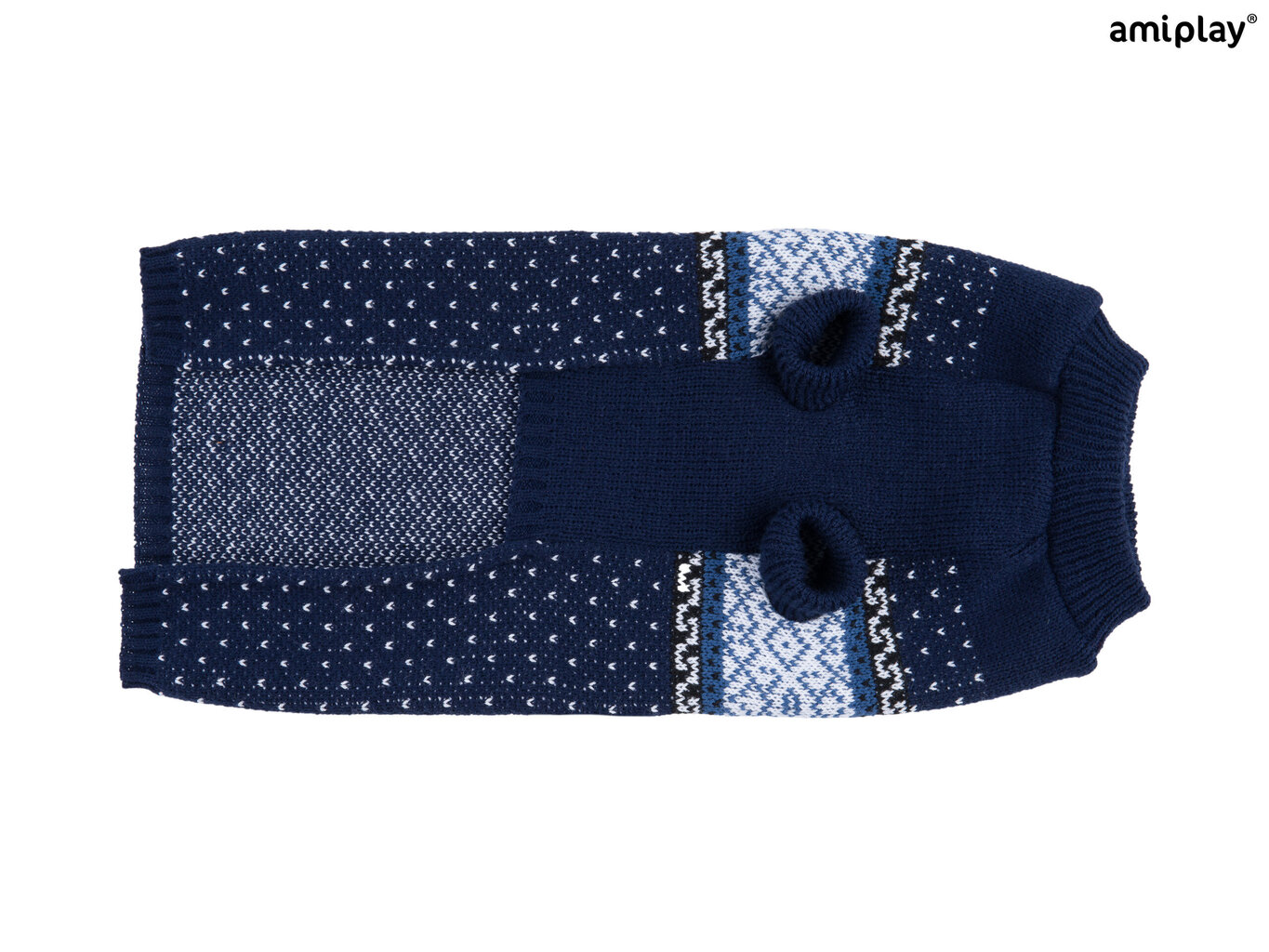 Amiplay kampsun koerale Bergen Navy Blue, 50 cm цена и информация | Riided koertele | kaup24.ee