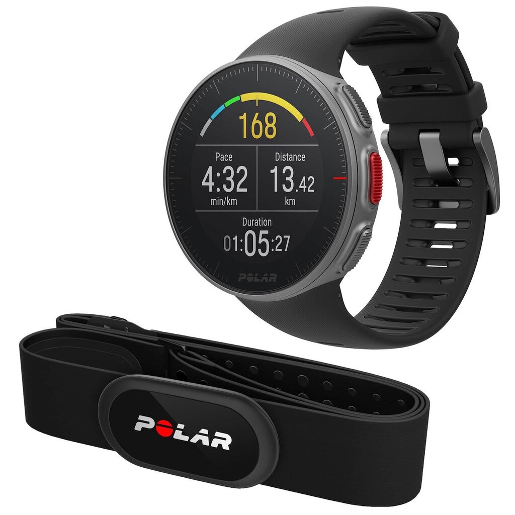 Polar Vantage V Black + Polar H10 Heart Monitor Strap hind ja info | Nutikellad (smartwatch) | kaup24.ee