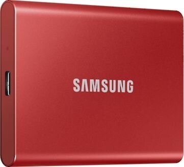 Väline SSD Samsung T7 (500 GB) hind ja info | Sisemised kõvakettad (HDD, SSD, Hybrid) | kaup24.ee