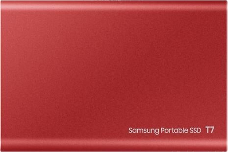 Väline SSD Samsung T7 (500 GB) hind ja info | Sisemised kõvakettad (HDD, SSD, Hybrid) | kaup24.ee