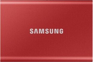 Väline SSD Samsung T7 (500 GB) цена и информация | Внутренние жёсткие диски (HDD, SSD, Hybrid) | kaup24.ee